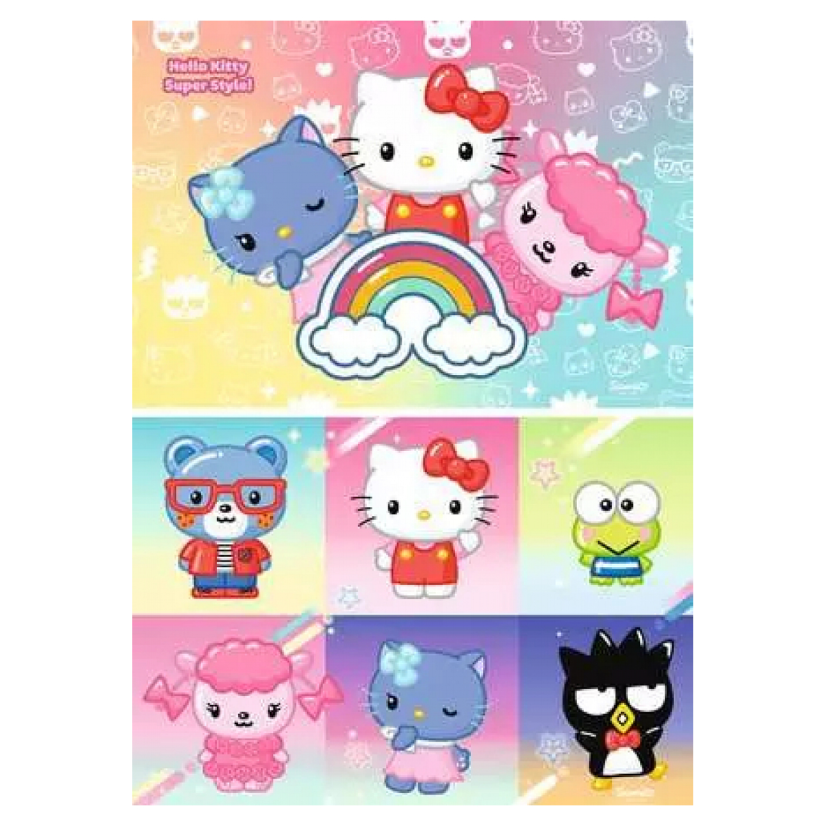 puzzle 24 pièce - Hello Kitty couleur unique, RAVENSBURGER