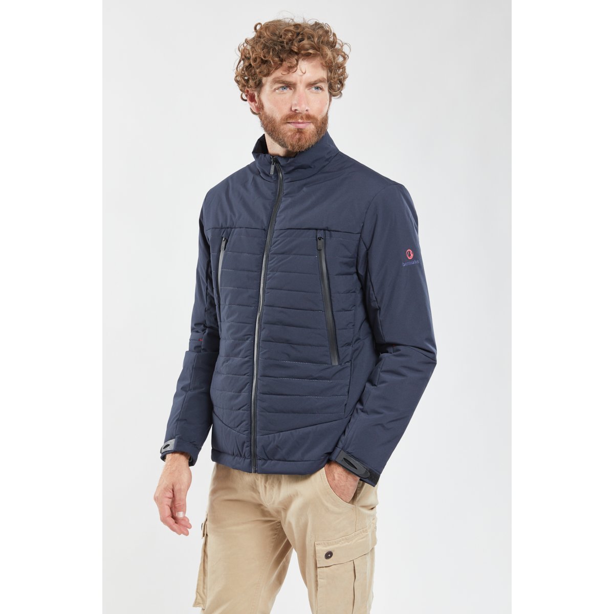 Blouson matelassé HARCH navy, BERMUDES