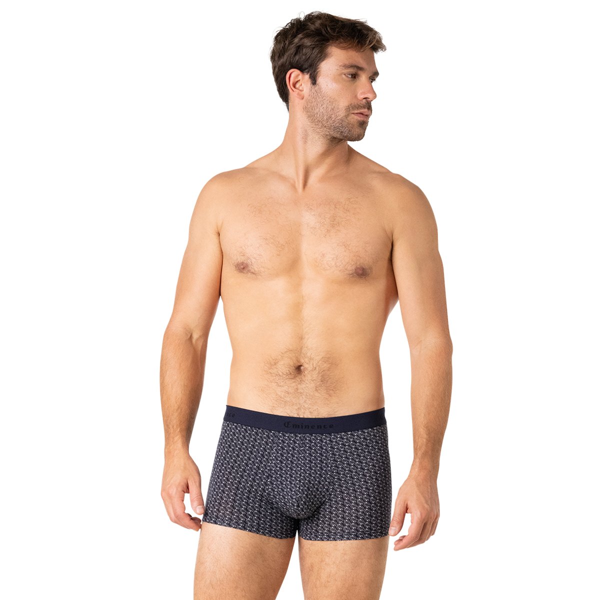 Lot de 2 boxers bleu-camel, EMINENCE