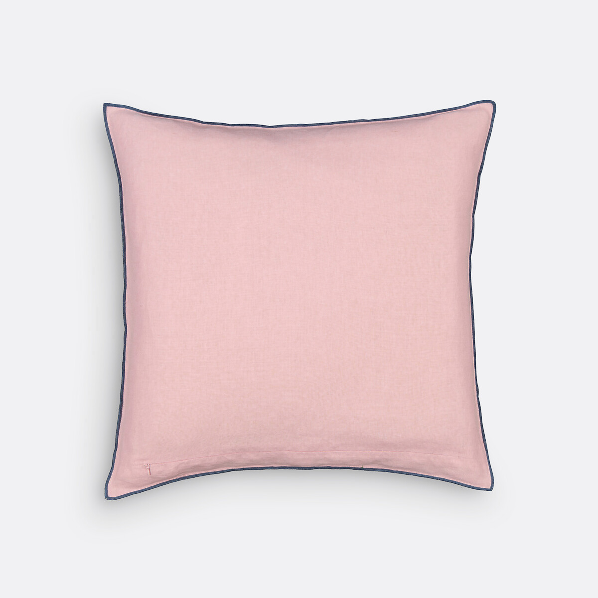 Housse de coussin unie lin/coton, Warna rose, LA REDOUTE INTERIEURS