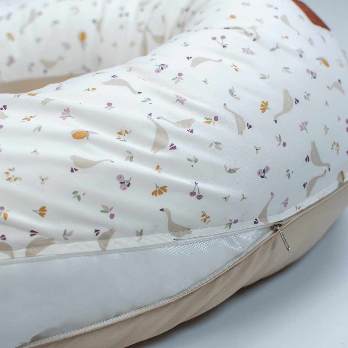 Housse pour coussin de maternité et d'allaitement SIDONIA sidonia, beige, écru, blanc, SEVIRA KIDS
