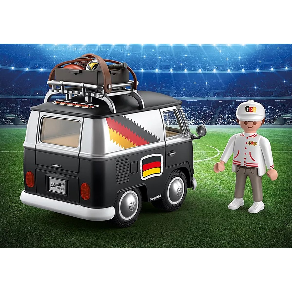 Volkswagen T1 Camper Édition GER multicolore, PLAYMOBIL