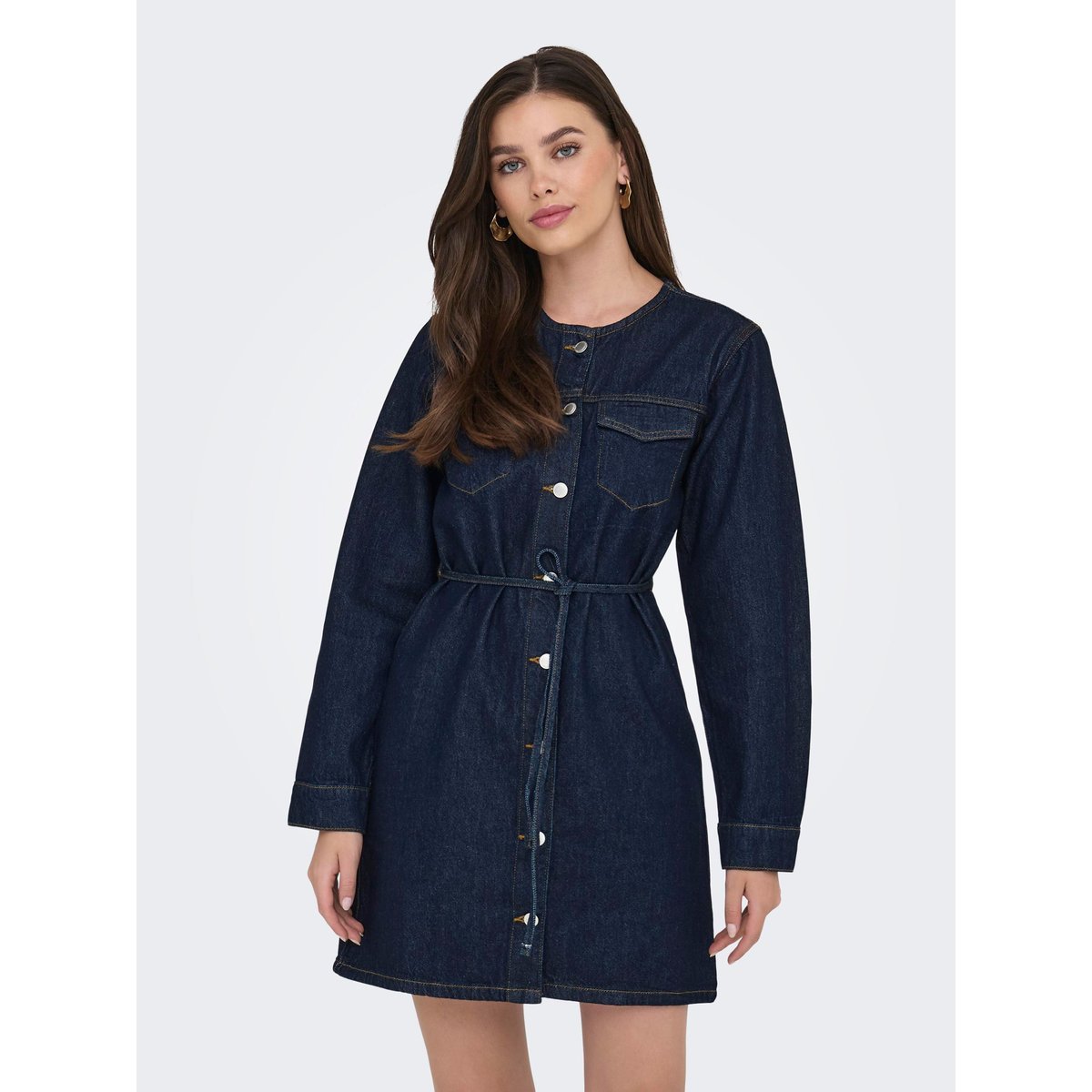 Robe En Denim dark blue denim, ONLY