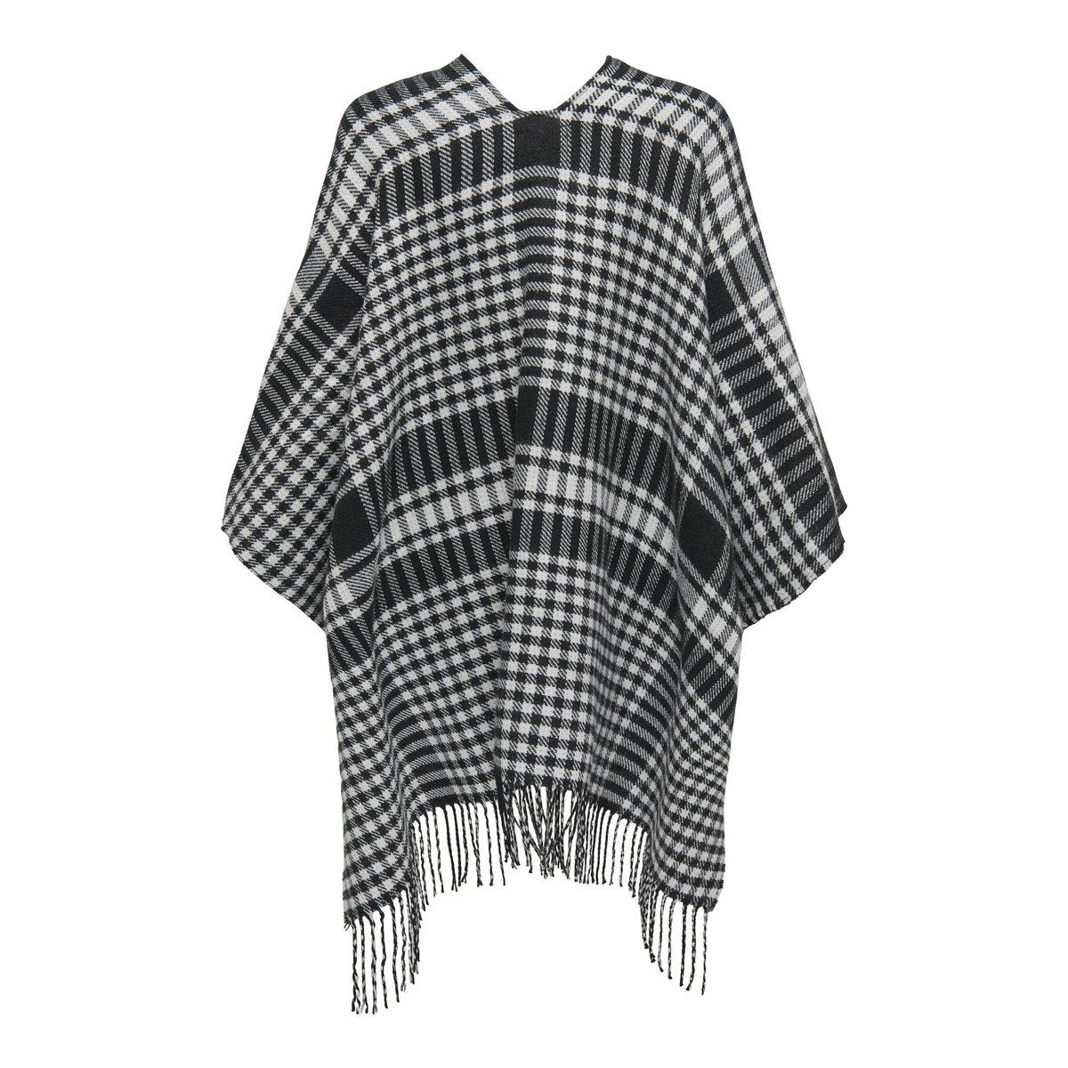 Serviette Poncho noire - black, ONLY