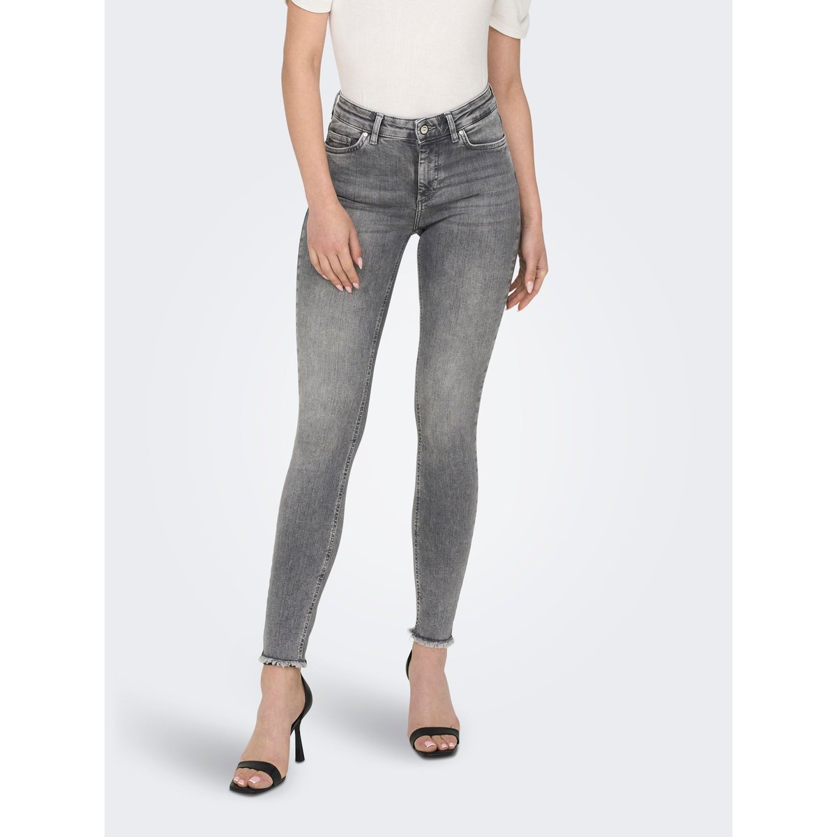 Jean Skinny grey denim, ONLY