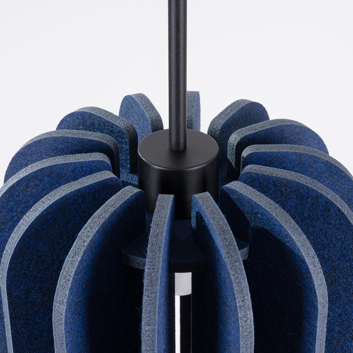 Suspension Feutre Bleu E27 1 Mula bleu, EDEN