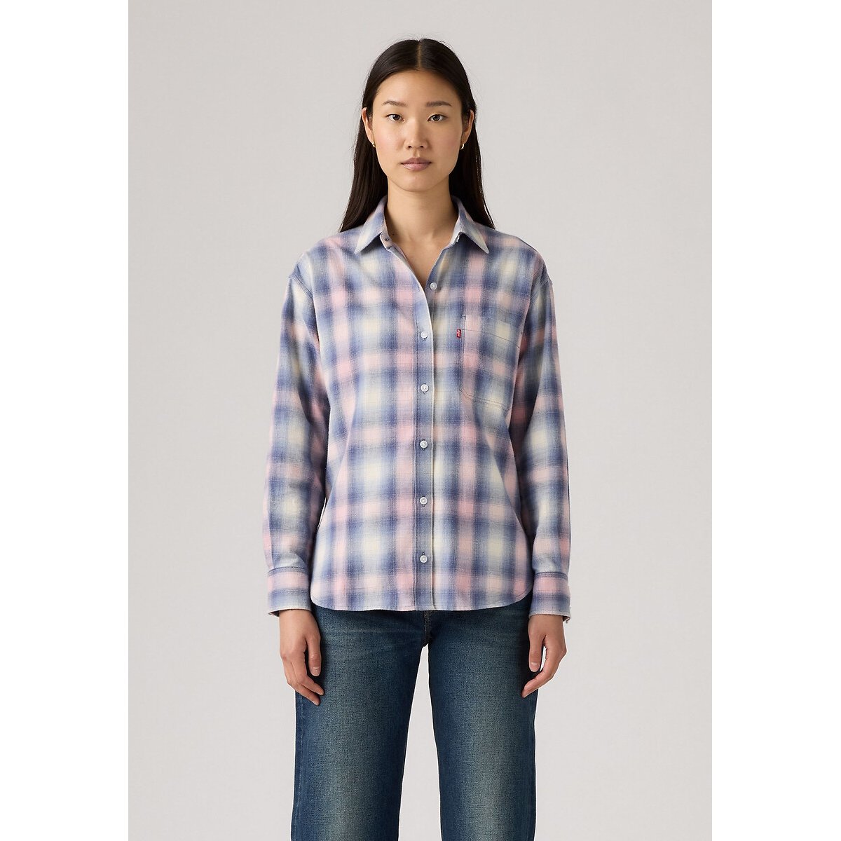Flannel Shirt blue/pink checks, LEVI'S