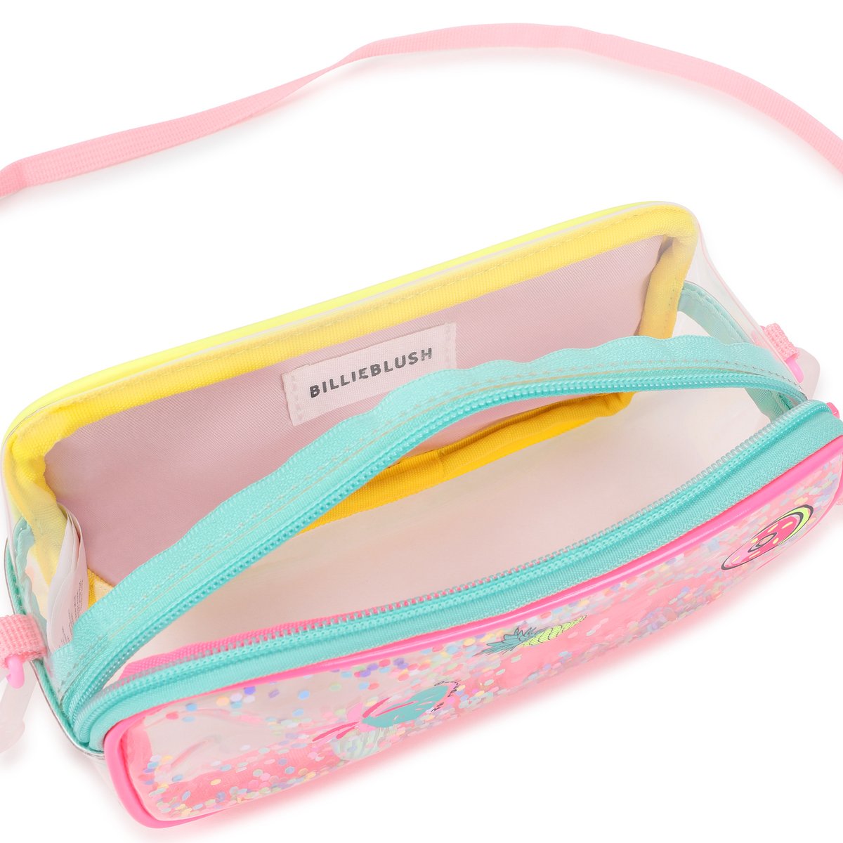 Trousse transparente baby pink, BILLIEBLUSH
