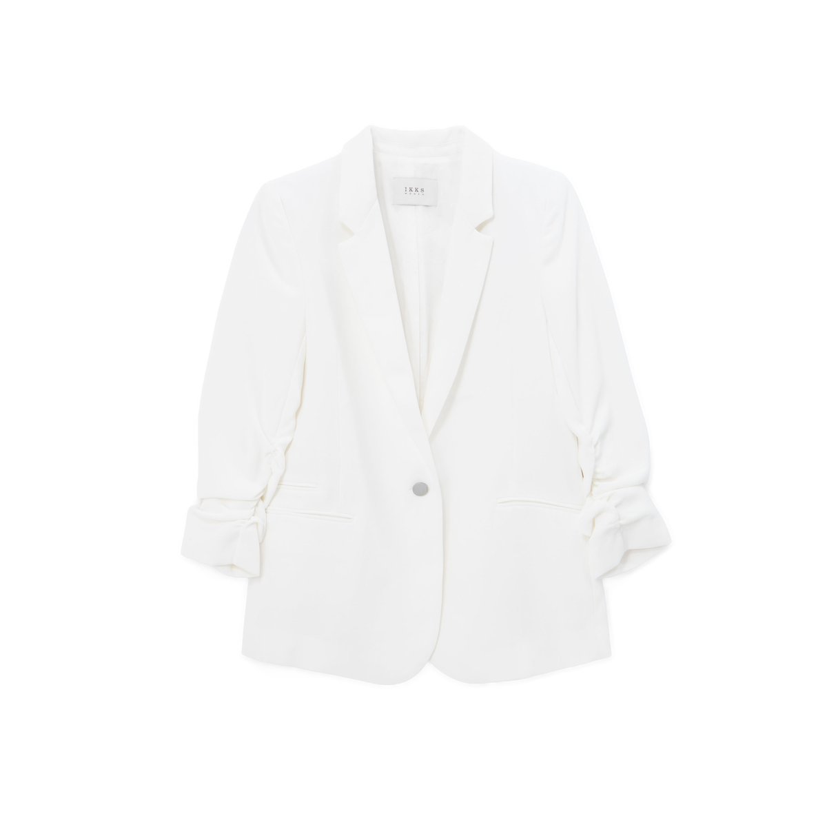 Veste de costume recyclé blanc cassé, IKKS