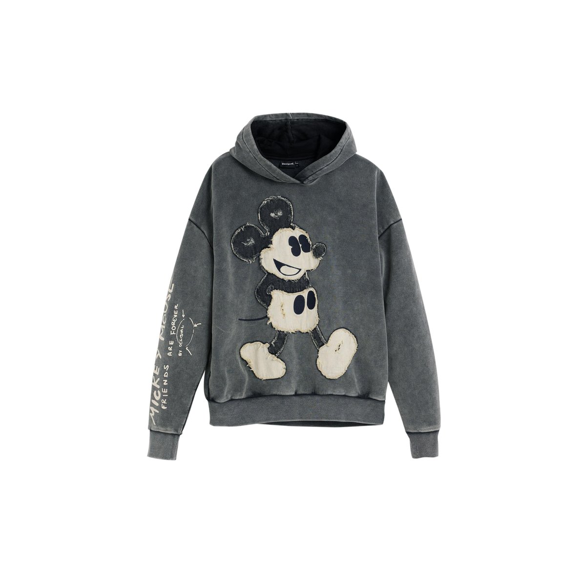 Sweat à capuche mickey disney™ noir, DESIGUAL