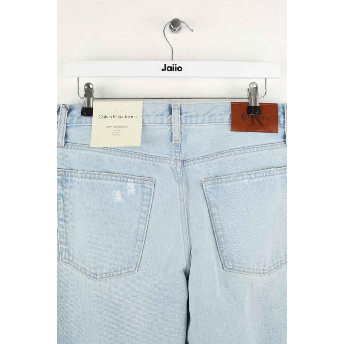 Pantalon large - Très Bon État bleu, CALVIN KLEIN