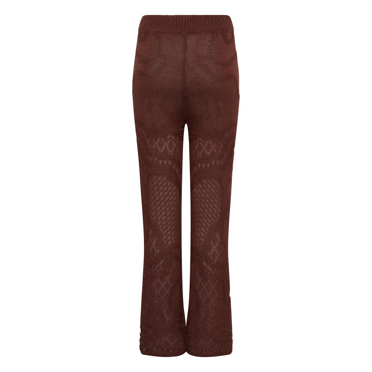 Pantalon Tricoté marron brown stone, SOAKED IN LUXURY