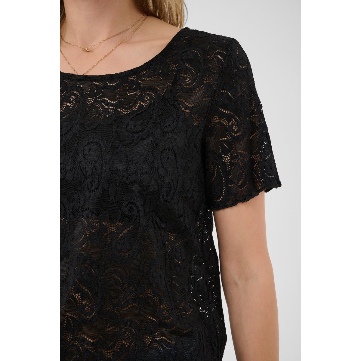 T-shirt à manches courtes noir pitch black, CREAM