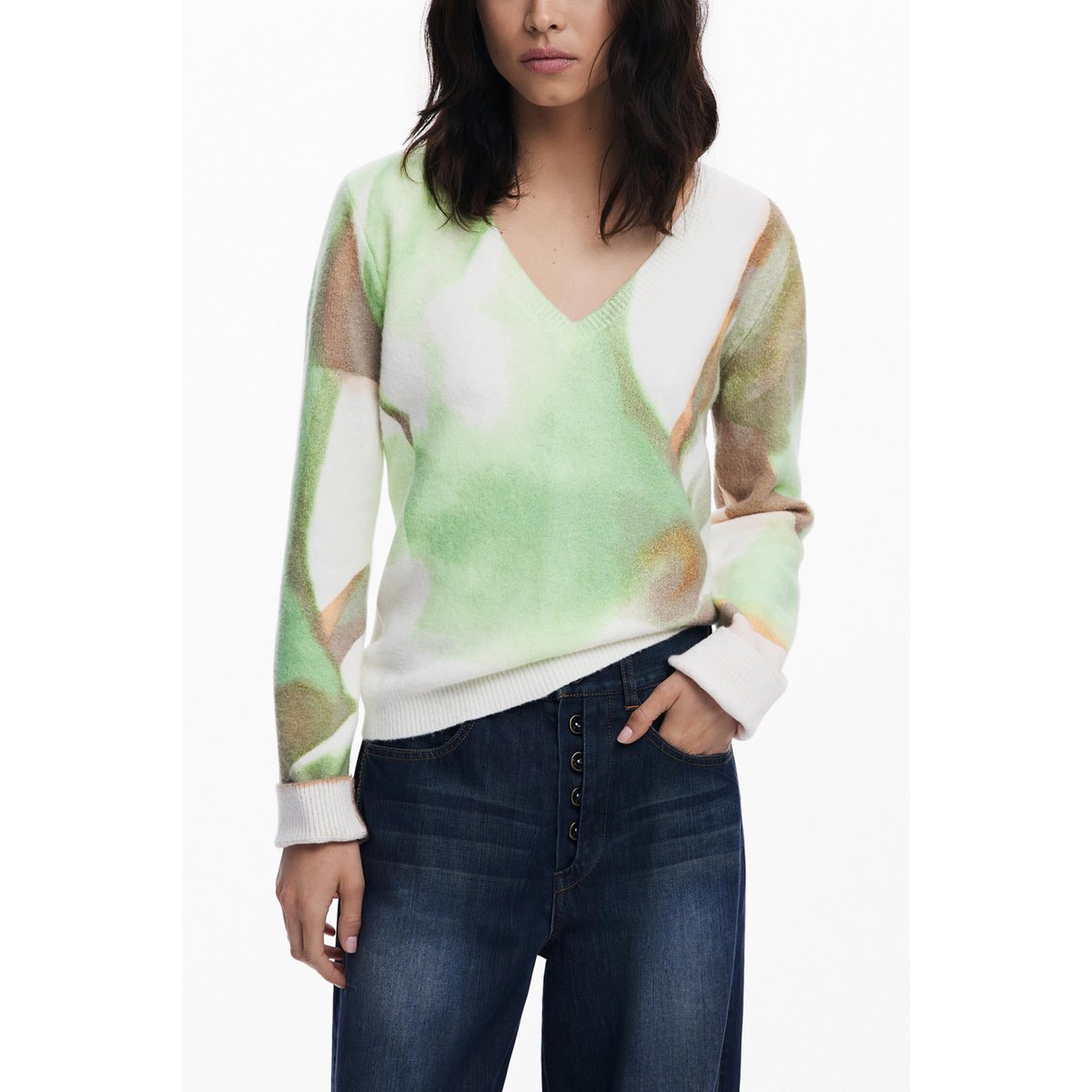 Jean Balloon long bleu, DESIGUAL