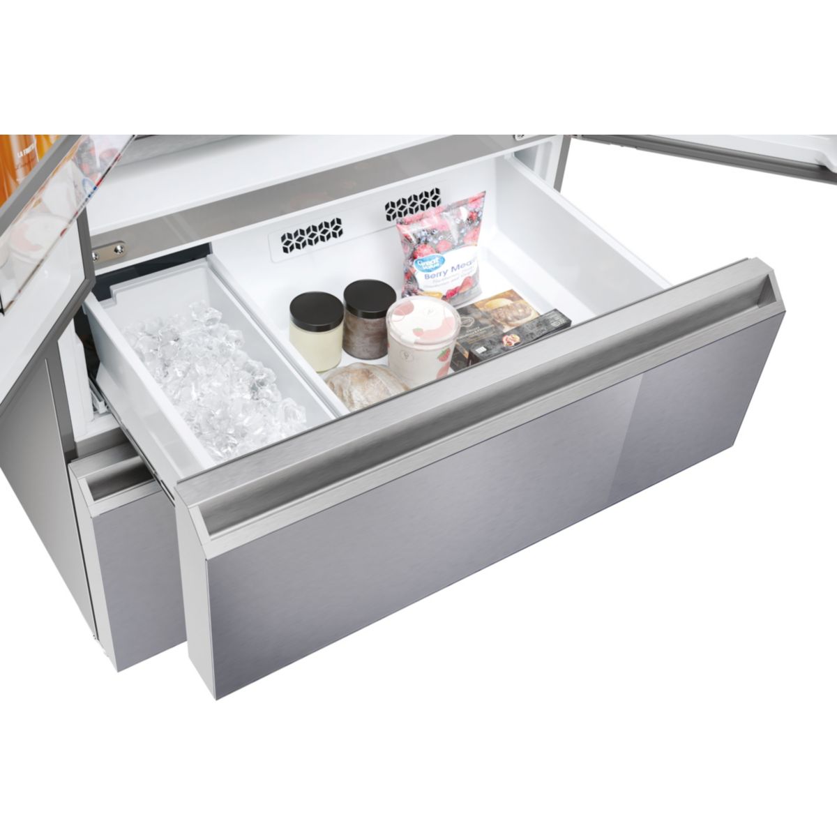 Réfrigérateur multi portes HFR79F19EFGK couleur unique, HAIER