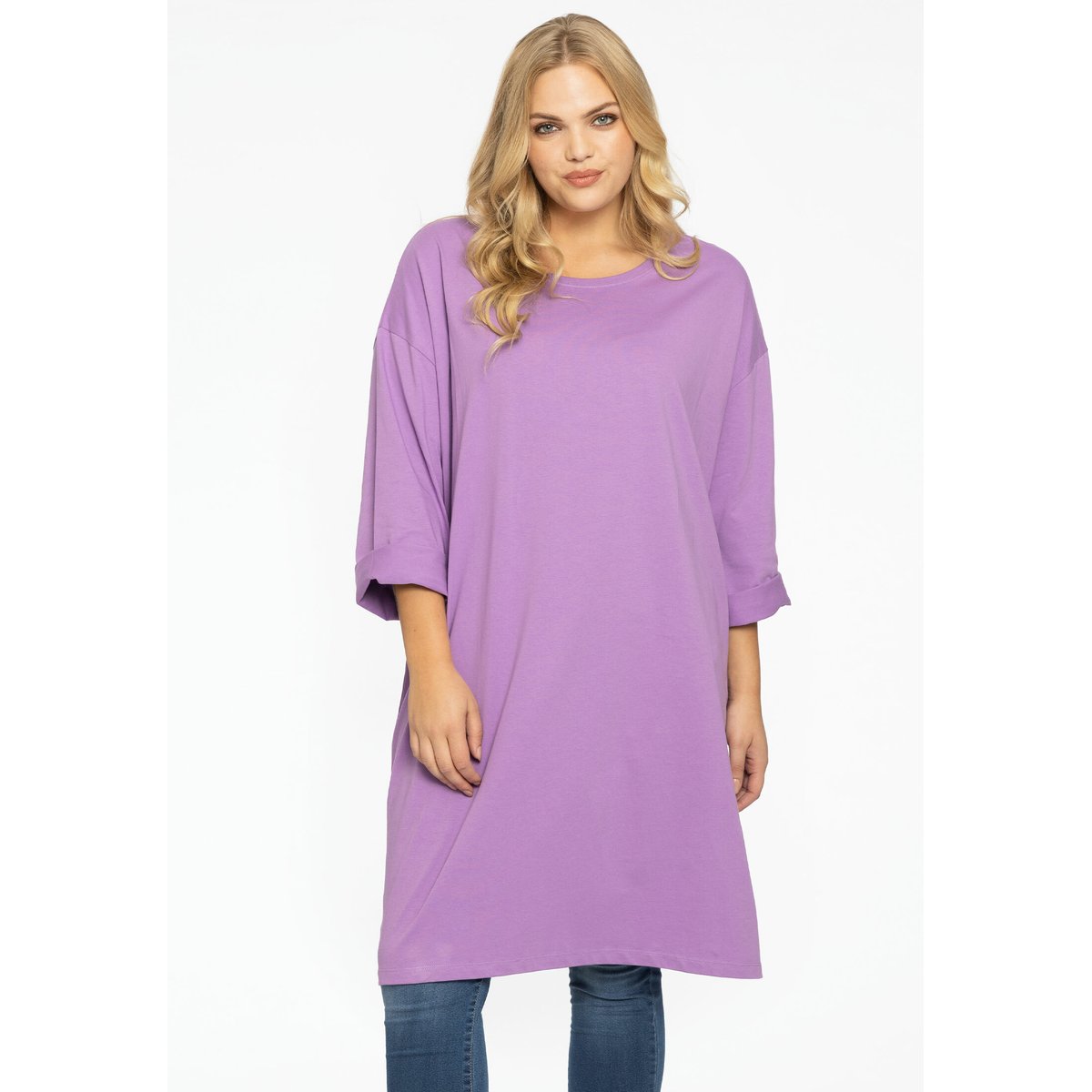 Tunique avec manches longues violet clair, YOEK