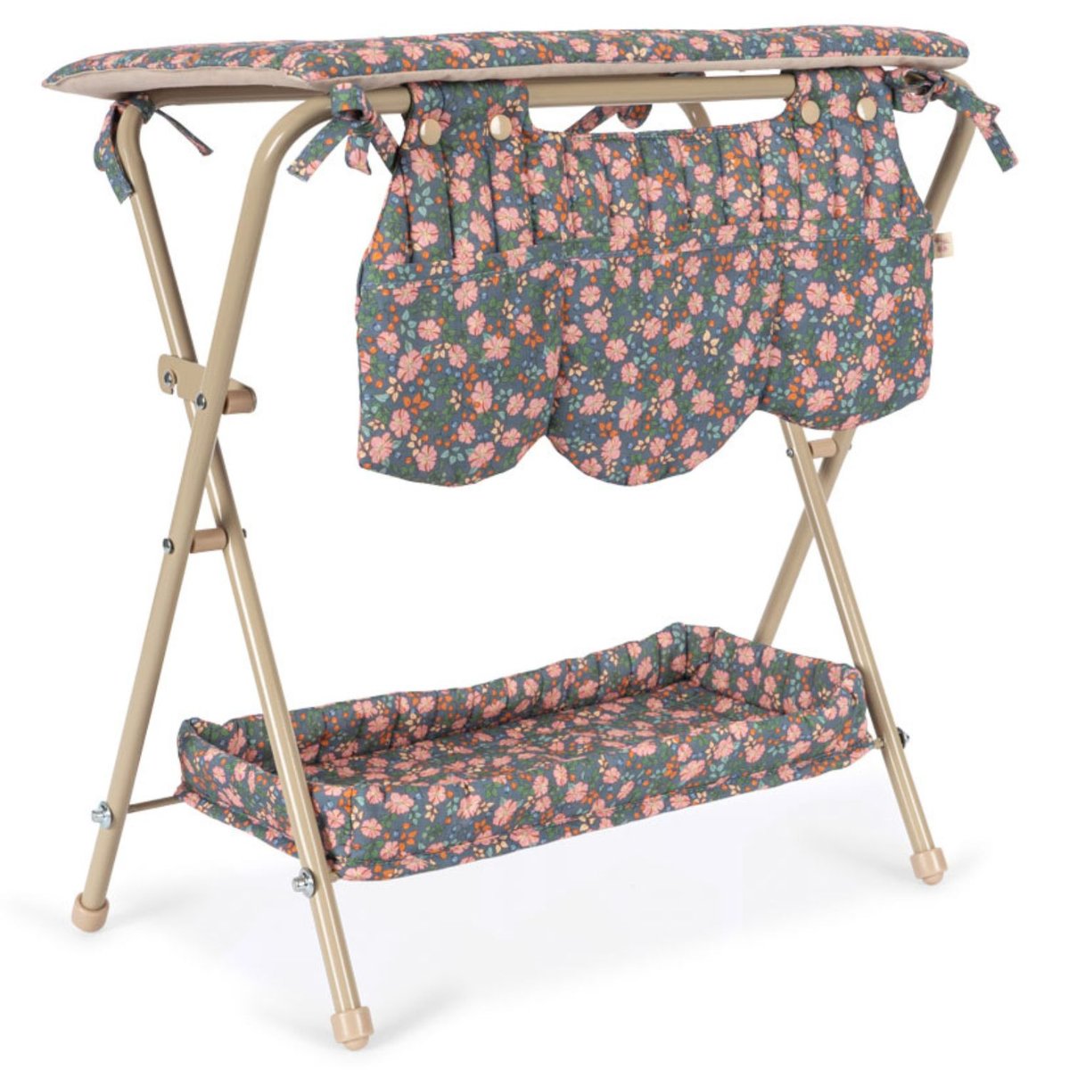 Table à langer pour poupée rose, bleu, vert, KONGES SLOJD