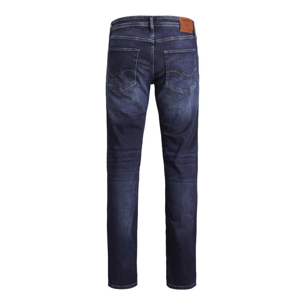Jean droit stretch Clarck bleu foncé, JACK & JONES