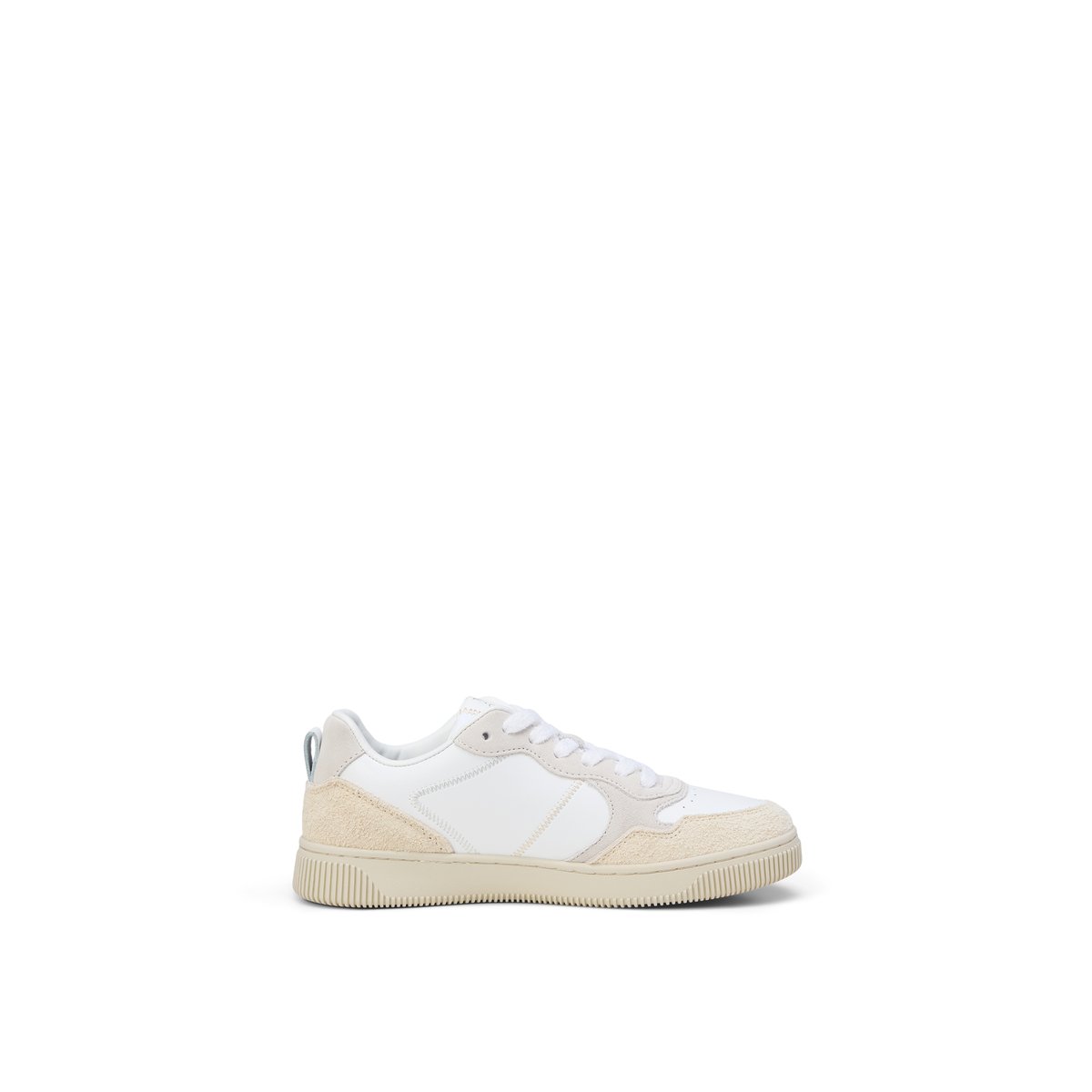 Baskets en cuir de vache de haute qualité blanc, MARC O'POLO