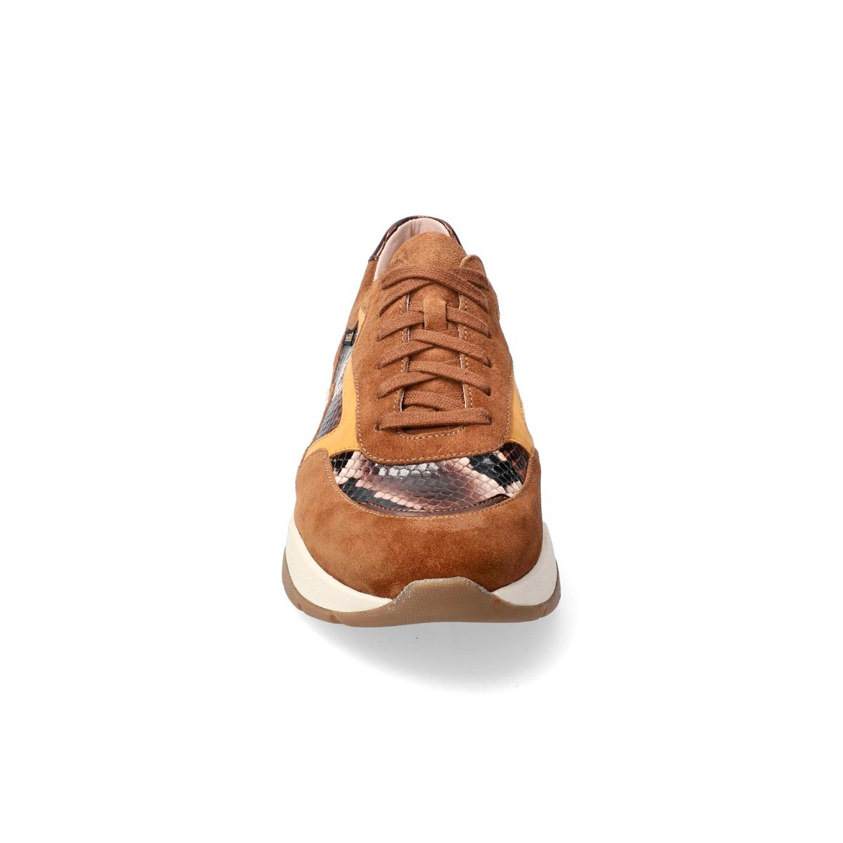 Baskets en cuir ROMANE marron p5135090, MEPHISTO