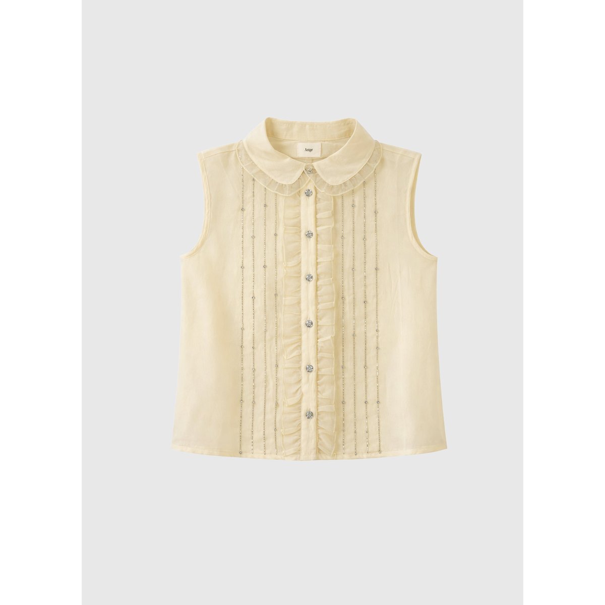 Chemise SWANY jaune, AN'GE