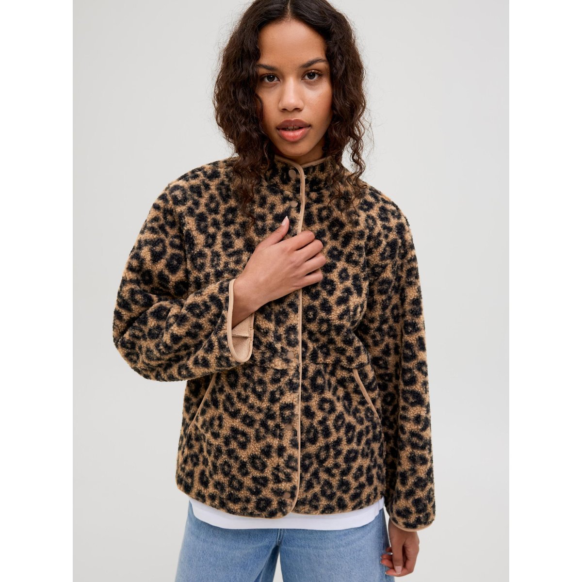 Manteau En Peluche cornstalk, JJXX