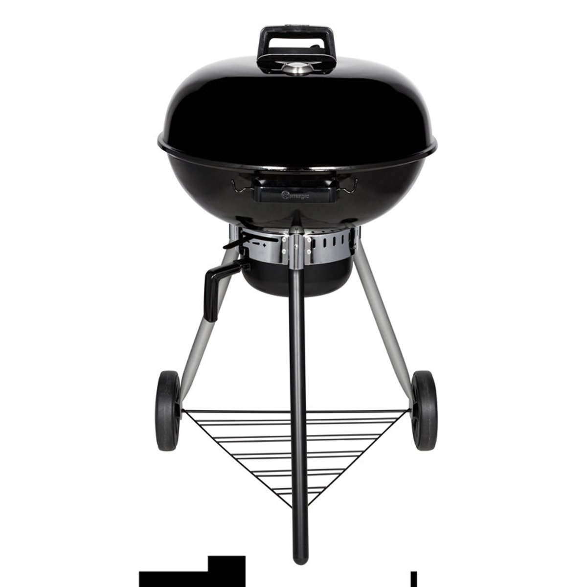 Barbecue à charbon pour 12 personnes noir, SOMAGIC