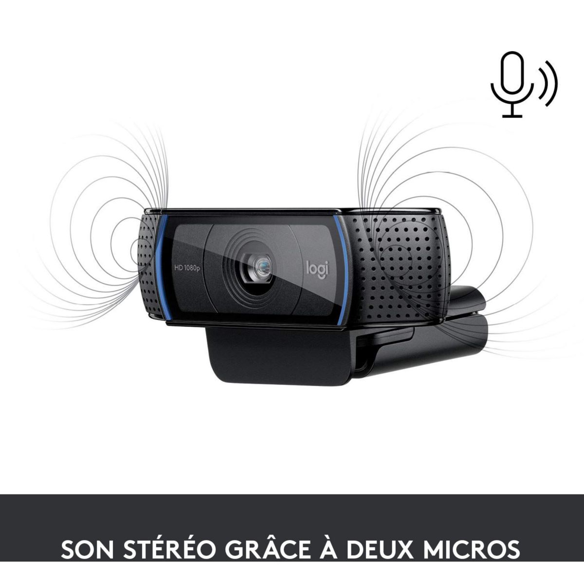 Webcam C920 Pro couleur unique, LOGITECH