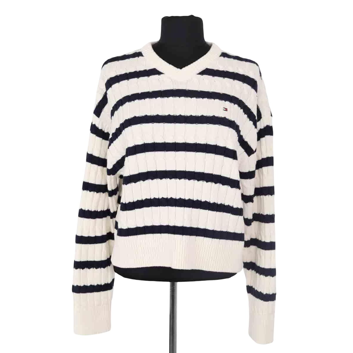 Pull - Très Bon État blanc, TOMMY HILFIGER
