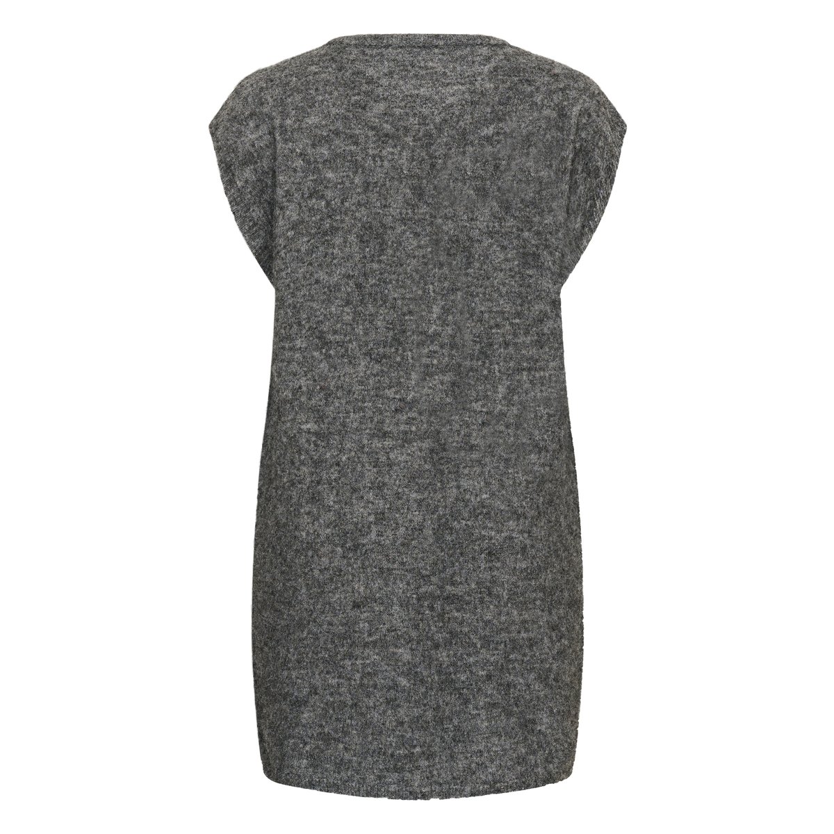 Manteau tricoté gris dark grey melange, KAFFE CURVE