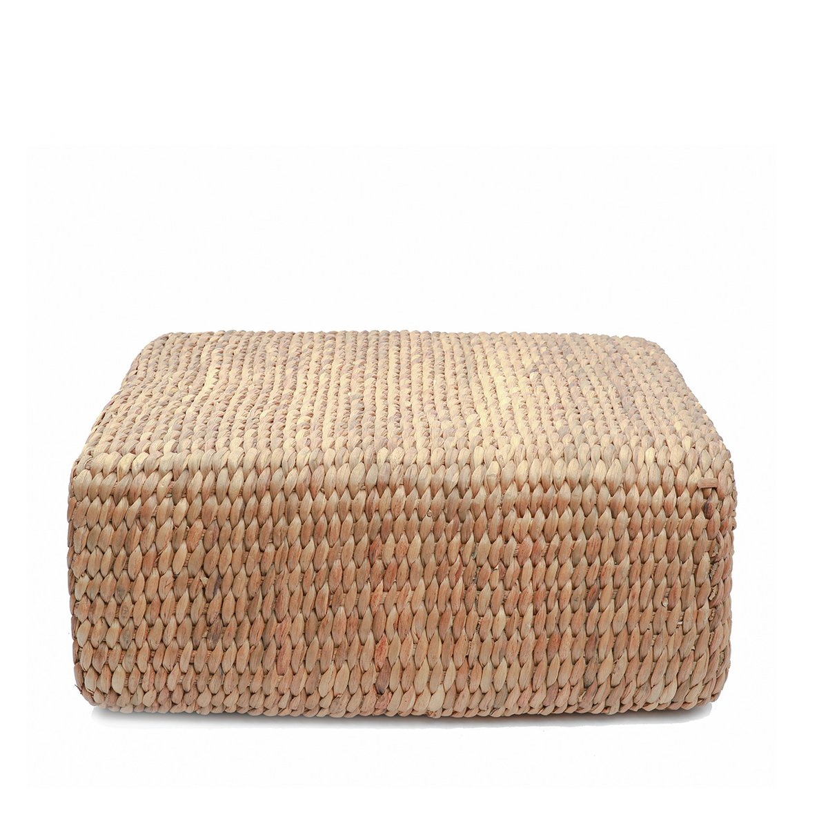 Pouf en jacinthe d’eau HYACINTH beige, BAZAR BIZAR