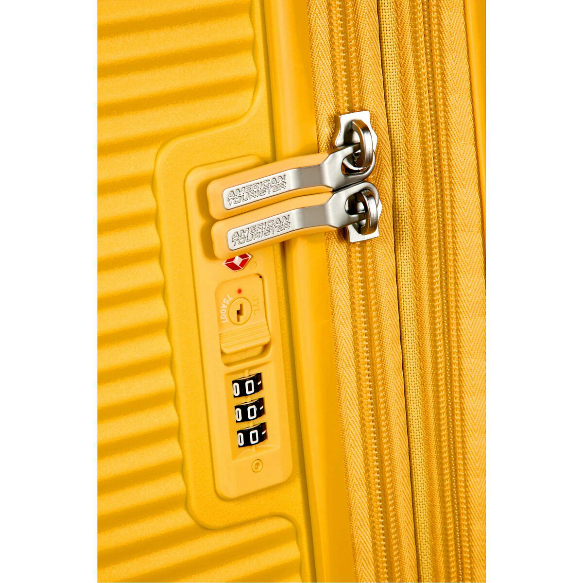 Mala de viagem grande, 4 rodas, 77 cm, expansível, da American Tourister amarelo, AMERICAN TOURISTER