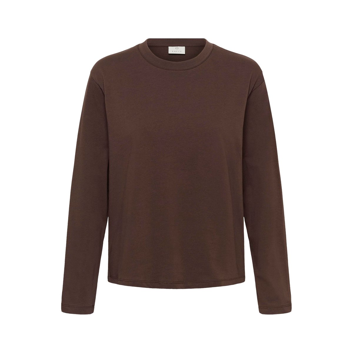 T-shirt à manches longues marron chocolate brown, KAFFE