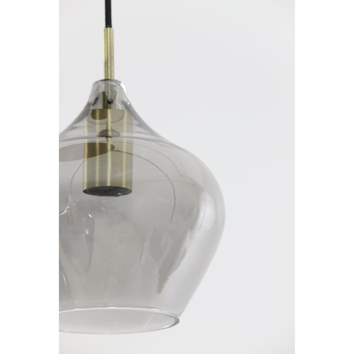 Suspension 5L 104x20x120 cm RakelL antique+smoke Light & Living bronze antique, ZAGO
