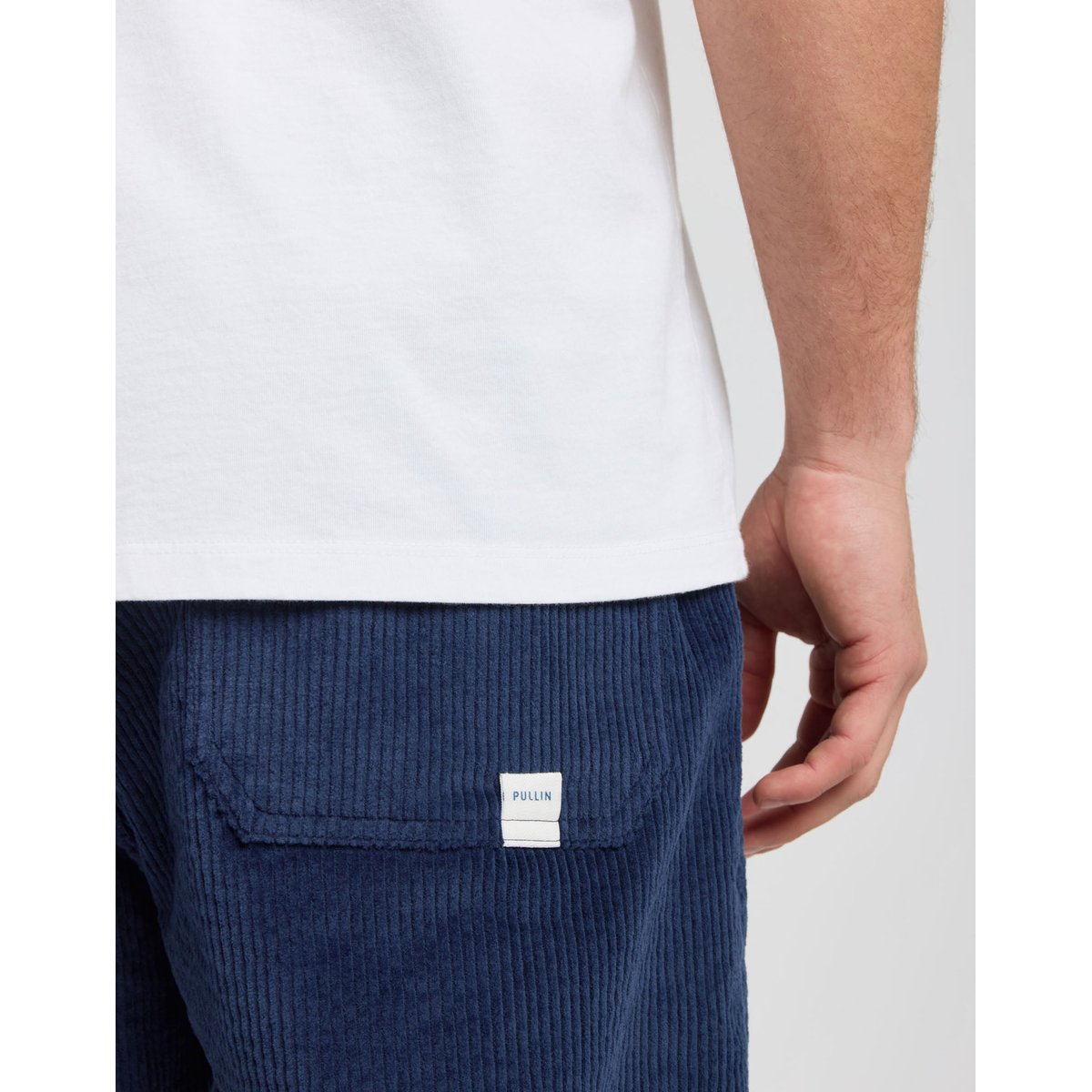 PANTALON LOOSE VELOURS ROYDEEPBLUE bleu foncé, PULLIN