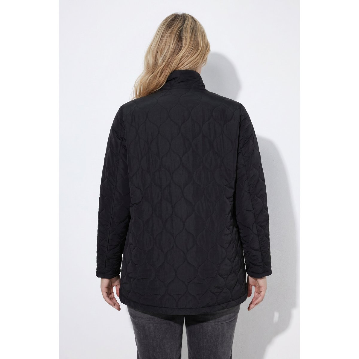 Veste matelassée HYPRAR avec col montant noir, ULLA POPKEN