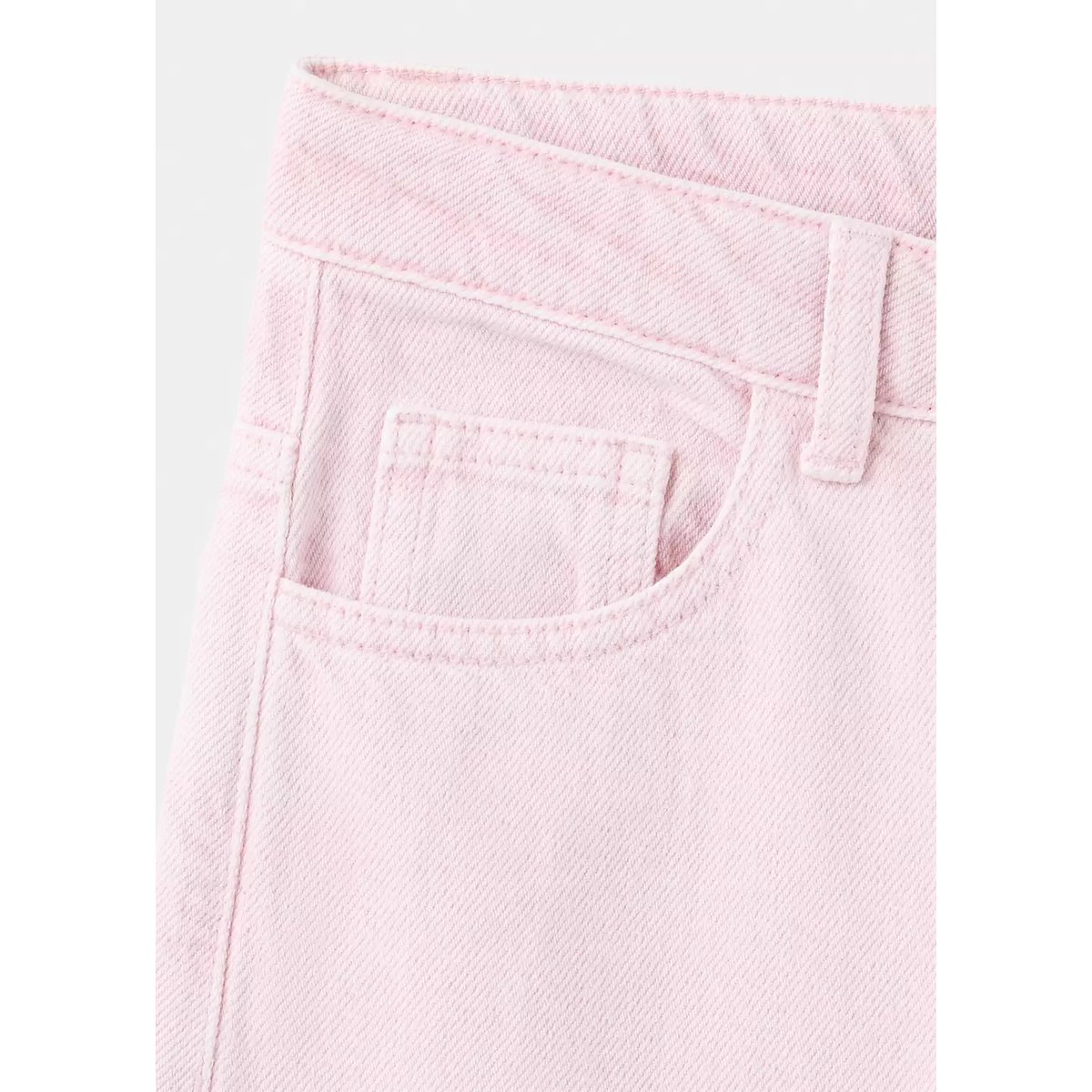 Jean wide leg rose, MANGO KIDS