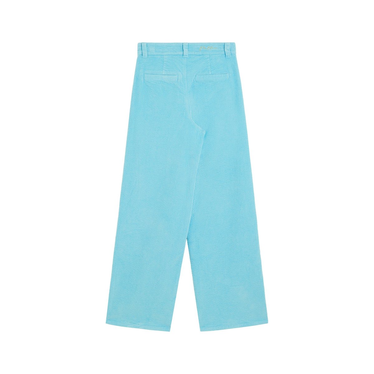 PANTALON JANE VELOURS CORDAZUR bleu clair, PULLIN