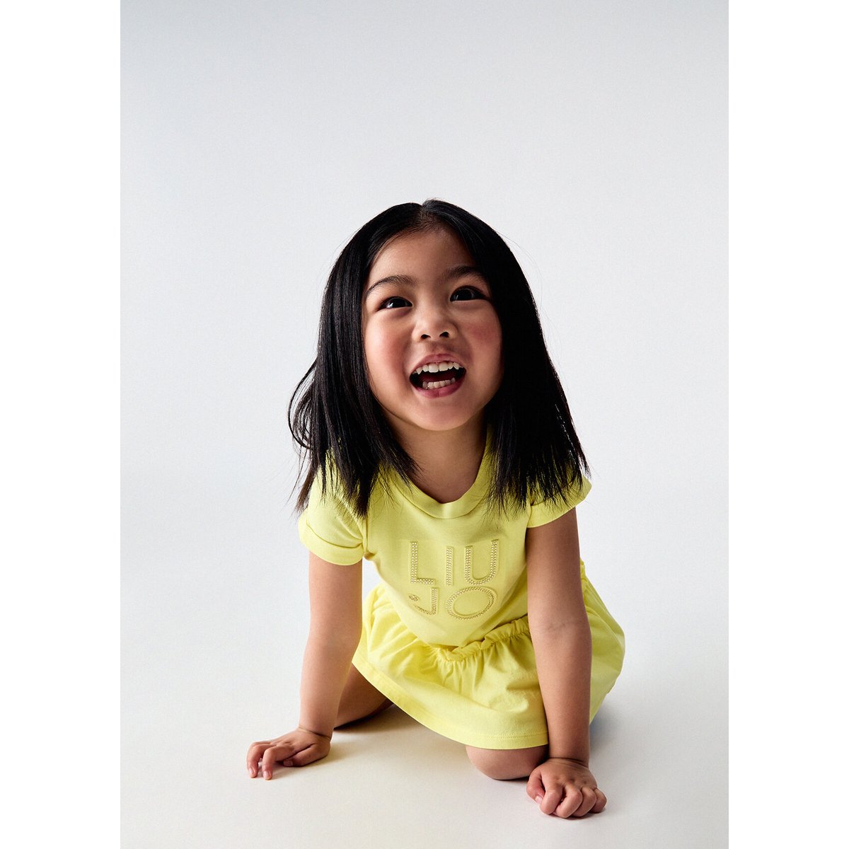 Robe courte en jersey jaune, LIU JO