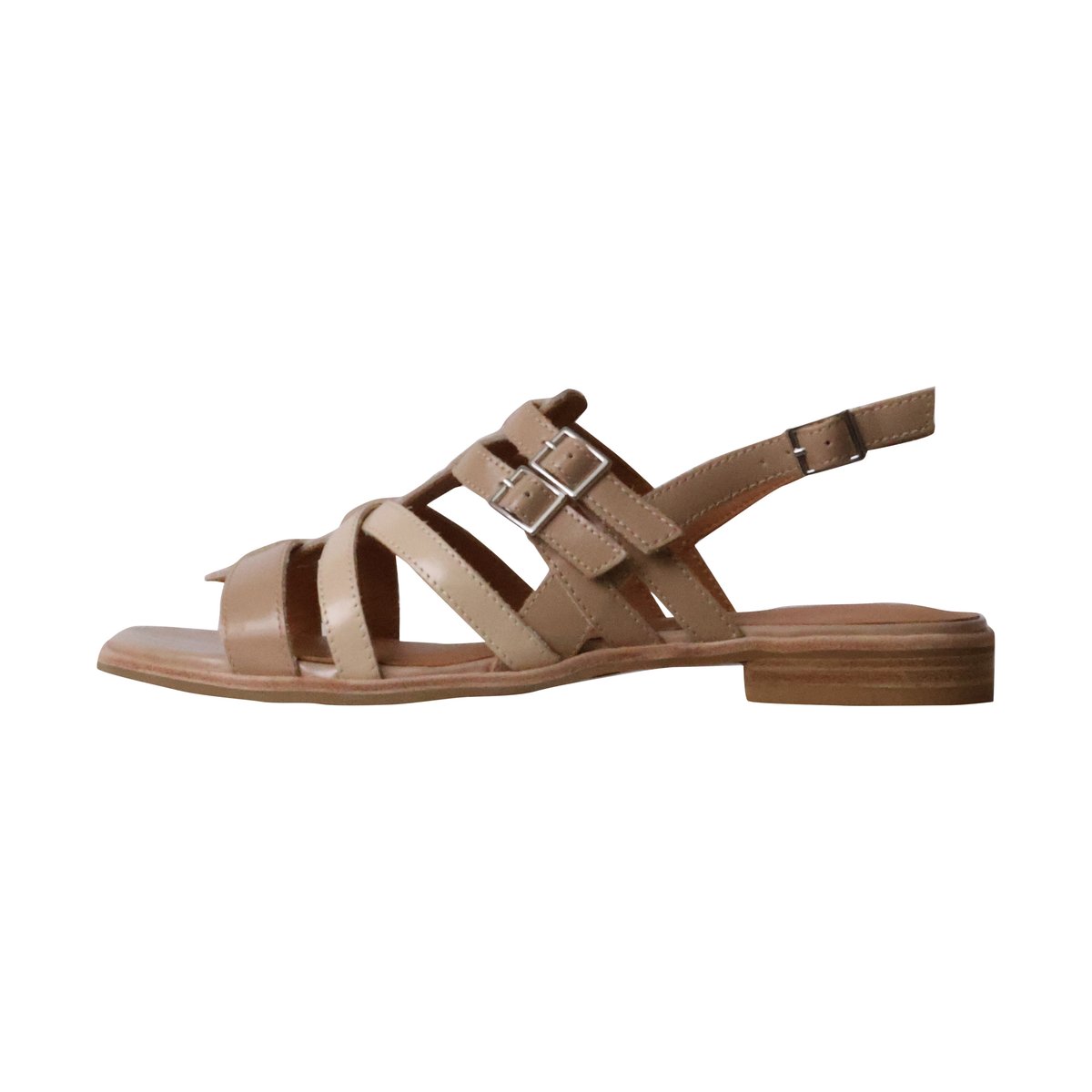 Sandales Cuir Ariette nude, EMILIE KARSTON