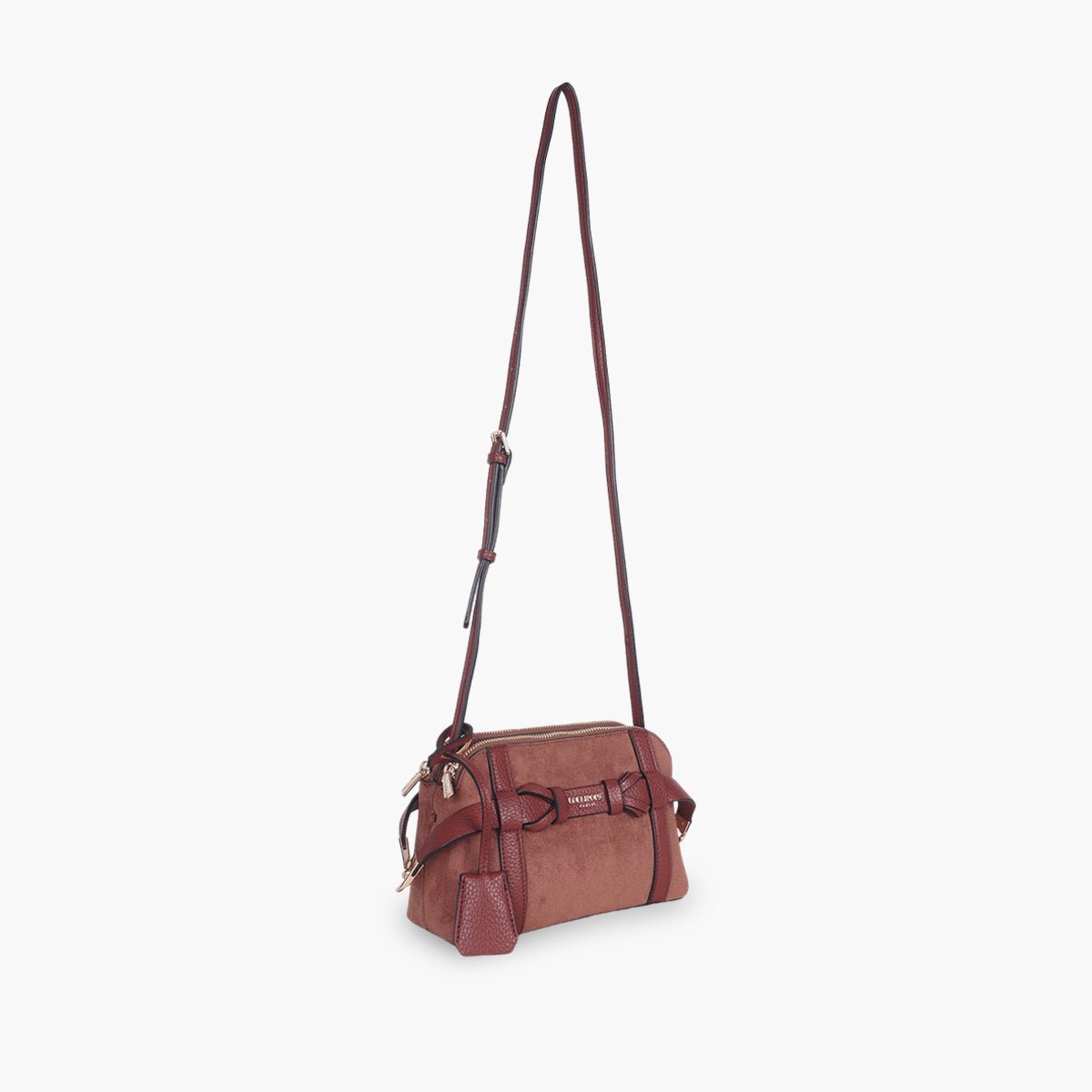 Petit sac multi poches Taja doré,brique, LOLLIPOPS