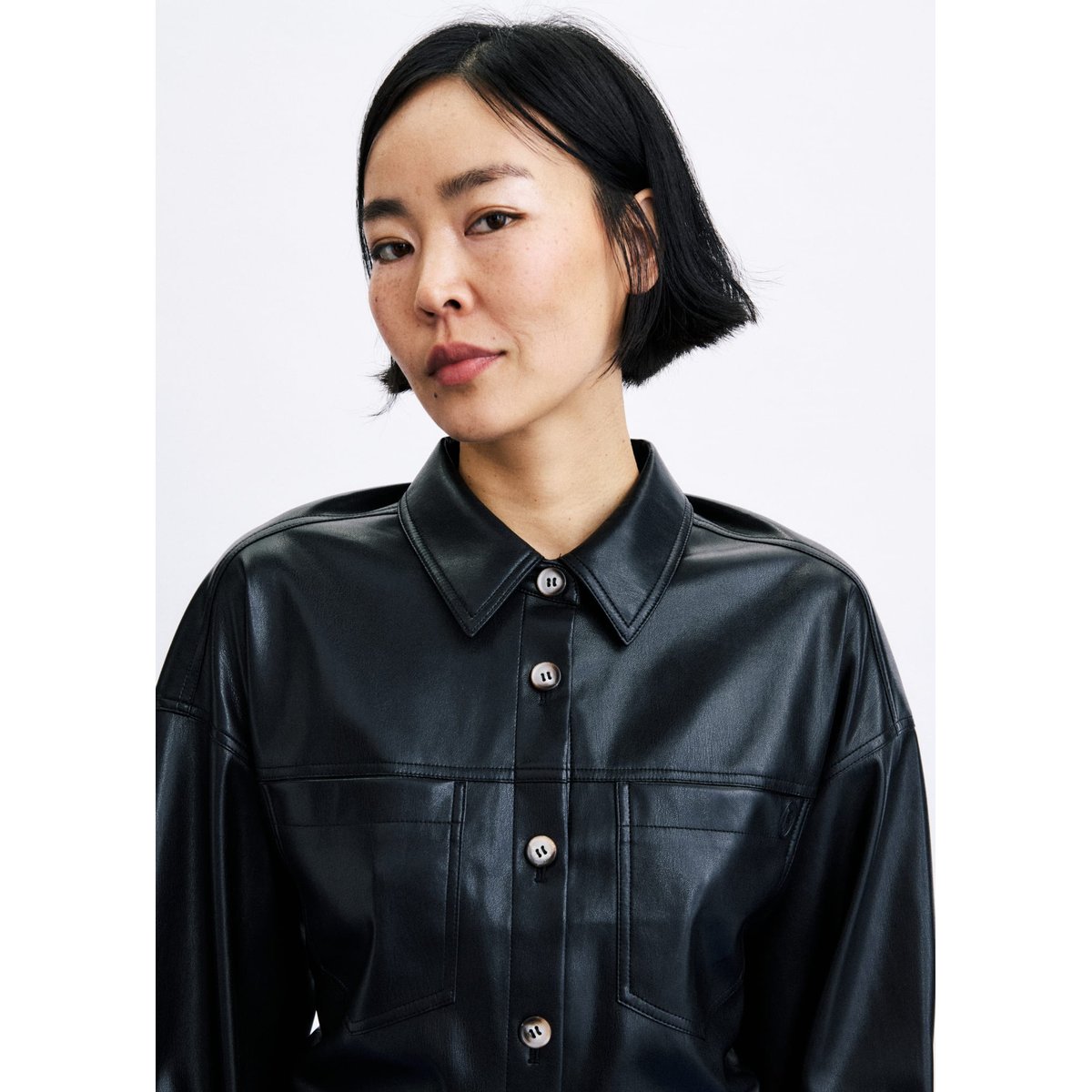 Chemise Takayama TAKAYAMA noir, FRNCH