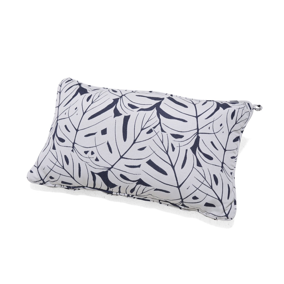 Coussin outdoor 60x35cm  foncé bleu foncé, bleu turquoise, jaune citron, ZAGO