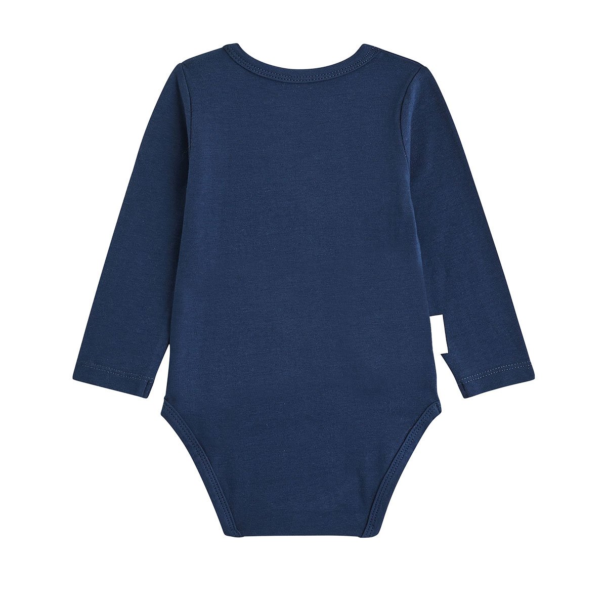 Lot de 2 bodies bébé manches longues Mathéo bleu, PETIT BEGUIN