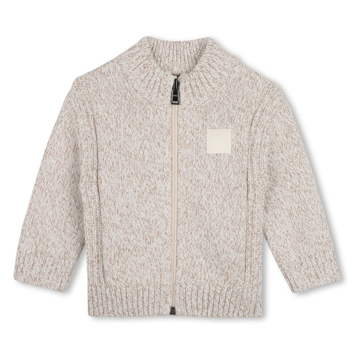 Cardigan en tricot ivory, BOSS KIDSWEAR