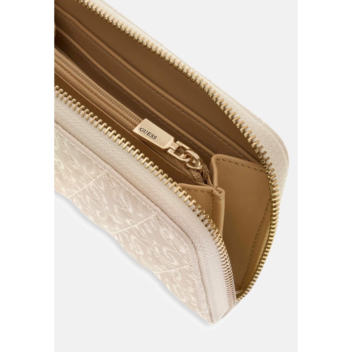 Portefeuille Matelassé Tamara crème, GUESS