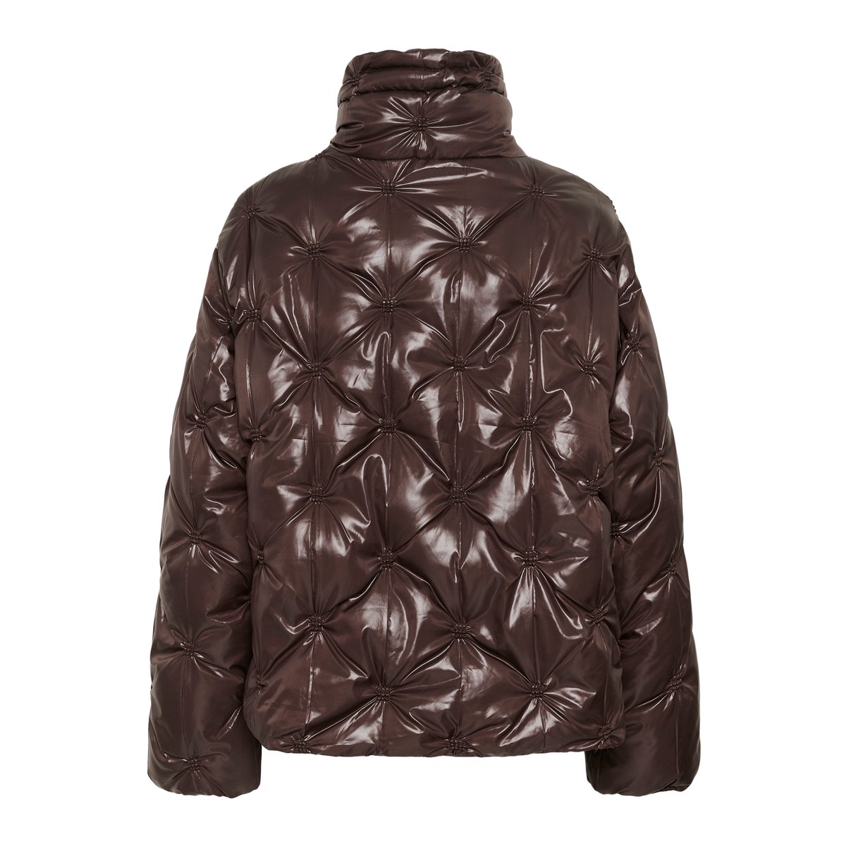 Manteau rembourré marron coffee bean, CREAM