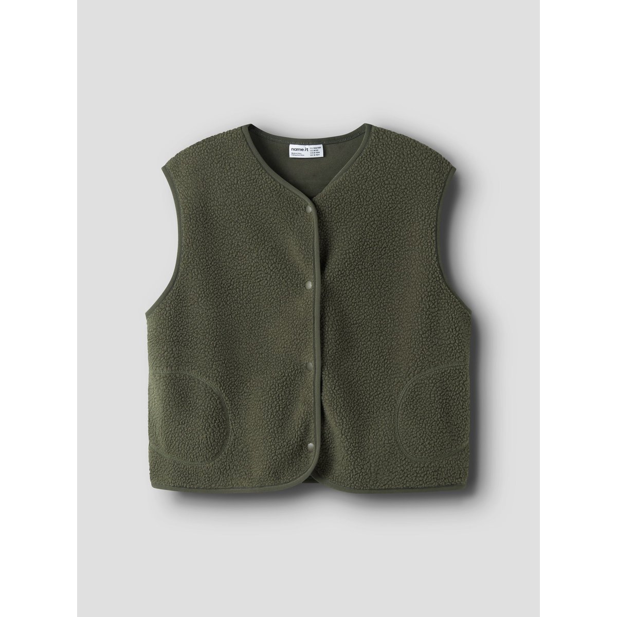 Gilet Sans Manches vert - olive night1, NAME IT