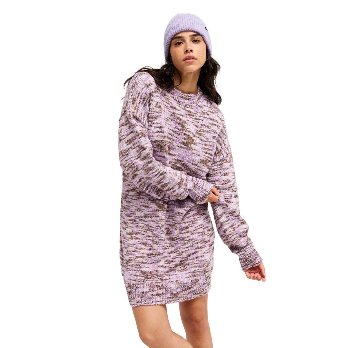 Robe-pull BLURRY DREAMS. rose pink lavender, ROXY