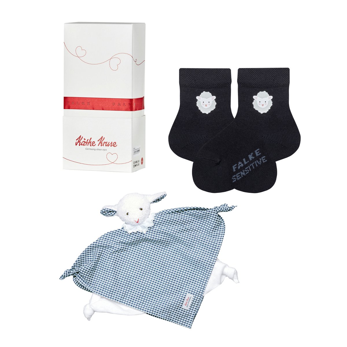 Chaussettes Cuddle Sheep Giftset marin blue, FALKE